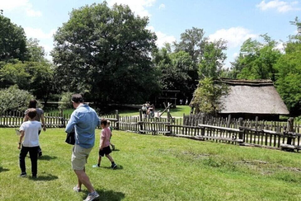 Une chasse aux pièces d'or en chocolat pour Pâques, au village gaulois de Rieux-Volvestre
