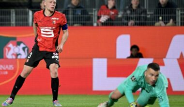 Le capitaine Adrien Truffert vient de battre Anthony Lopes pour l