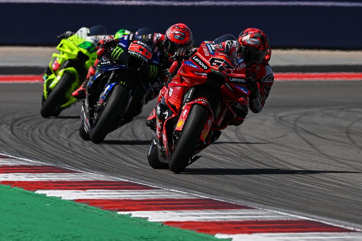 Tous les résultats et classements du GP des Amériques MotoGP 2025