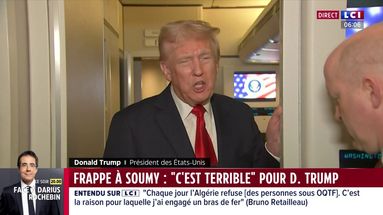 Frappe à Soumy : "C'est terrible" pour Donald Trump