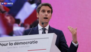 EN DIRECT - Meeting Renaissance : "Tu voles, tu paies", répond Gabriel Attal à Marine Le Pen