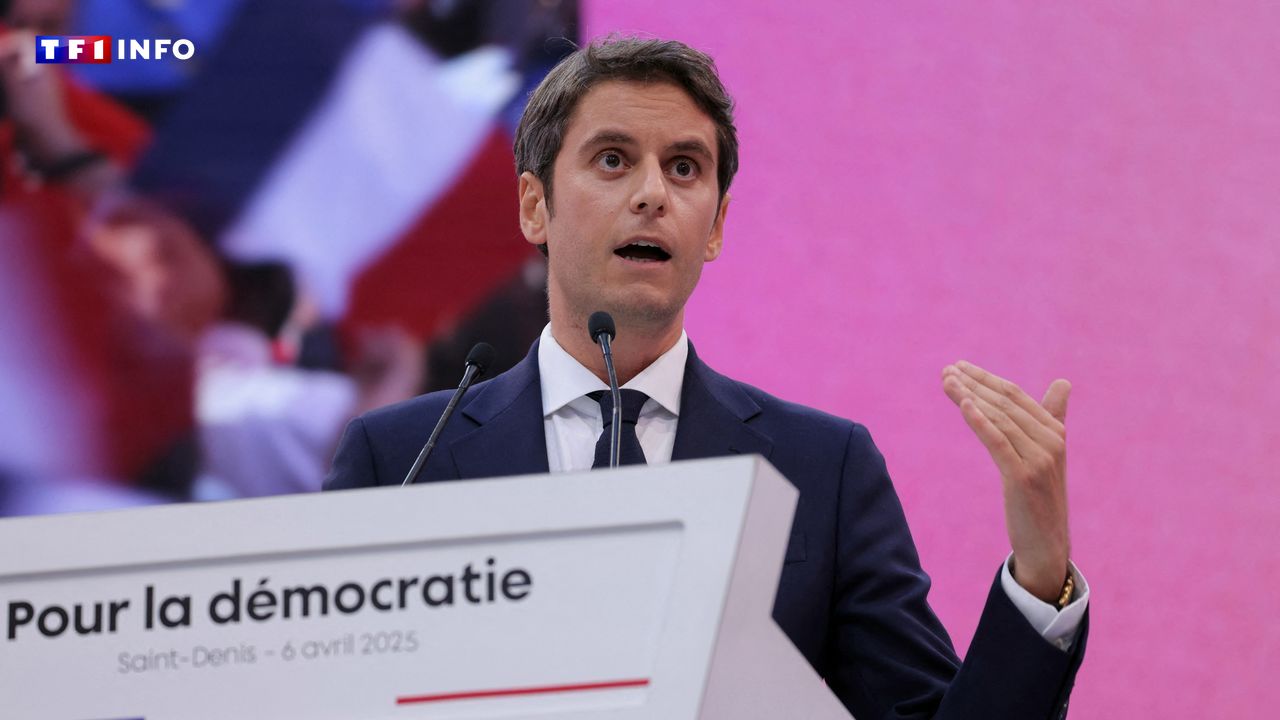 EN DIRECT - Meeting Renaissance : "Tu voles, tu paies", répond Gabriel Attal à Marine Le Pen