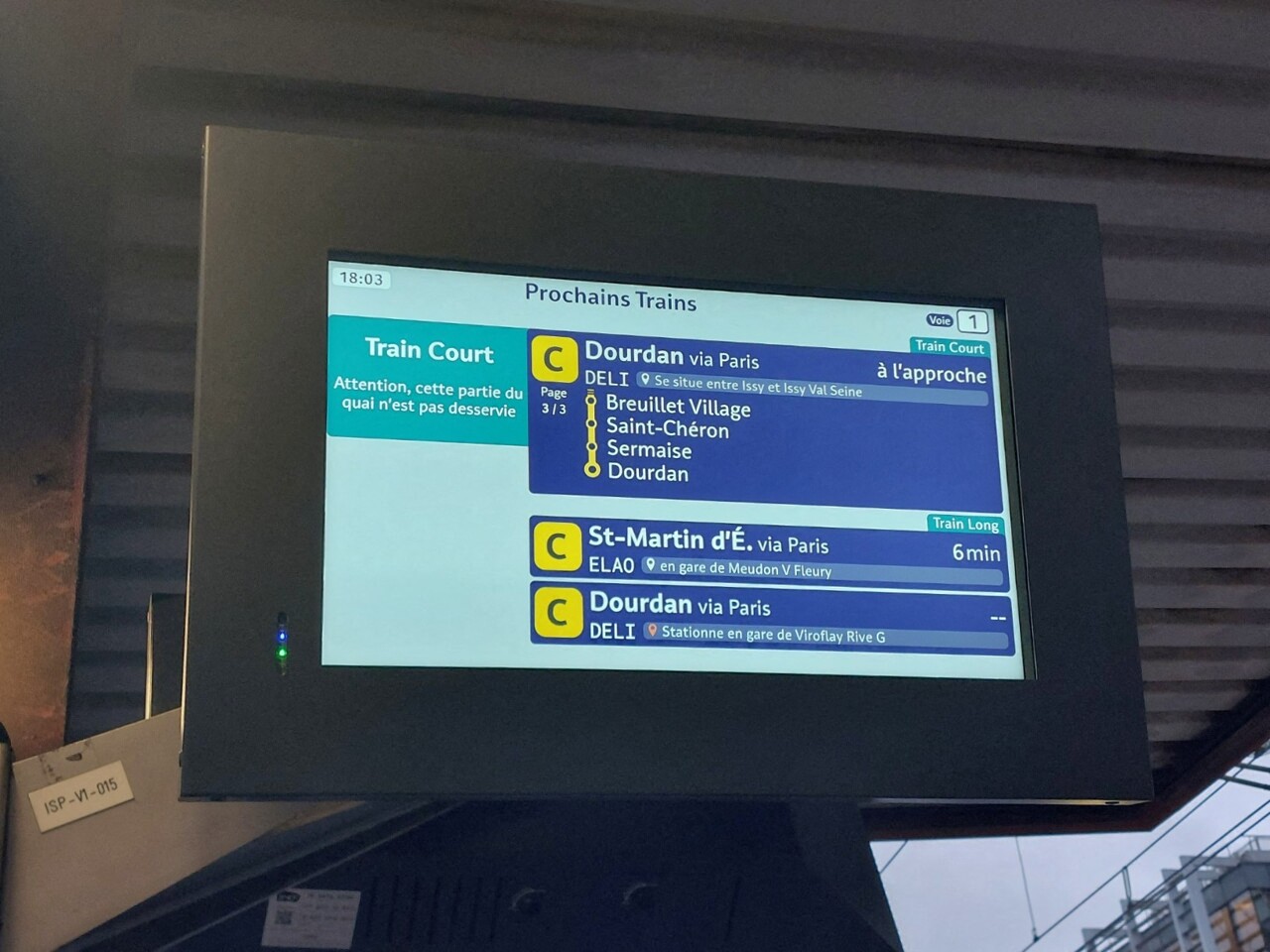 la SNCF ferme la gare d'Issy jusqu'à nouvel ordre
