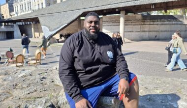 ce joueur de handball à Rouen est une véritable star
