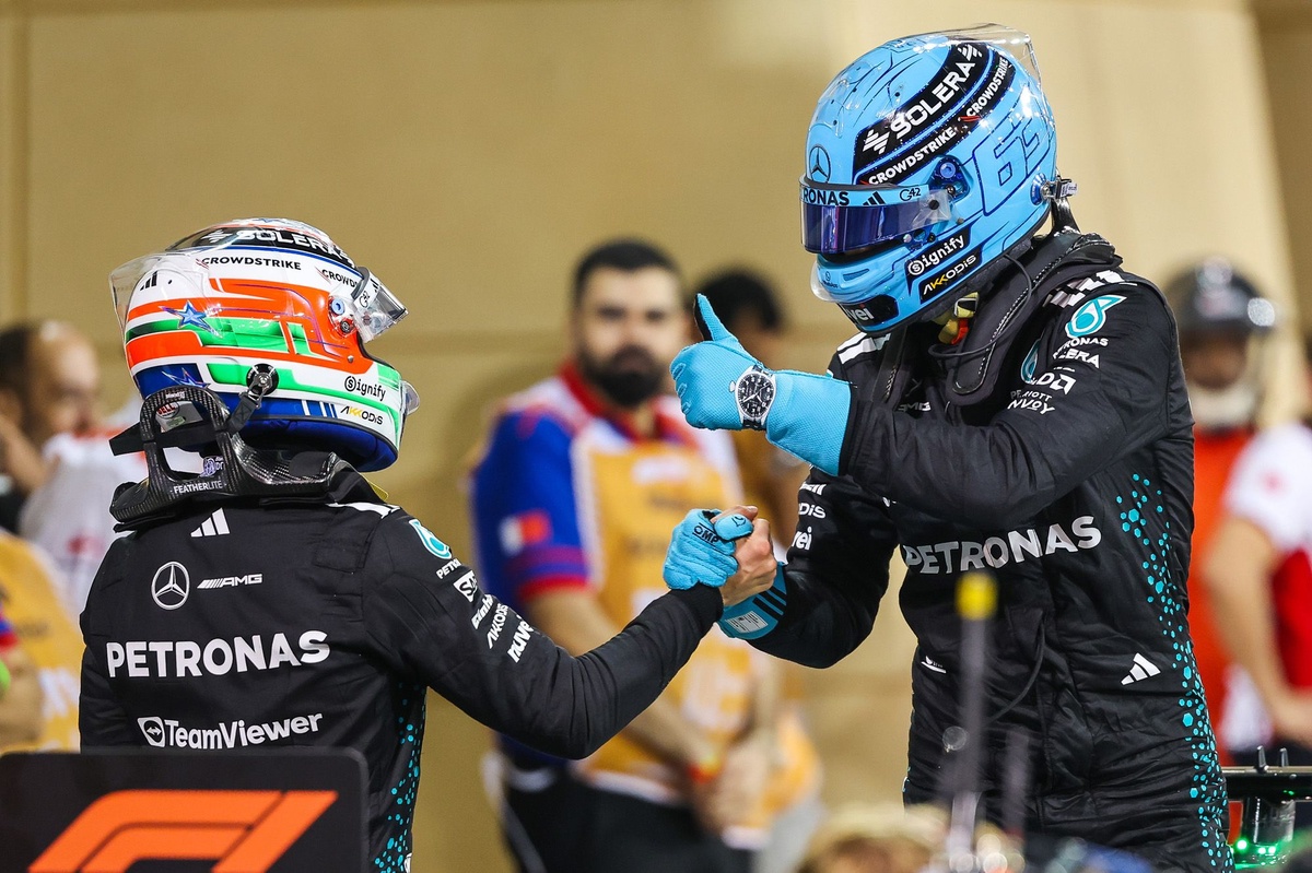 Russell et Antonelli pénalisés sur la grille de départ du GP de Bahreïn
