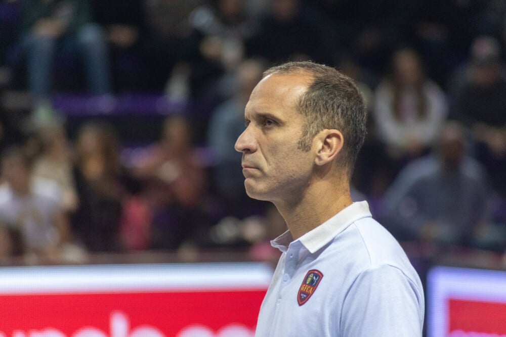 Christophe Charroux et Frédéric Ferrandez se livrent avant la demi-finale aller entre le GFCA et Martigues