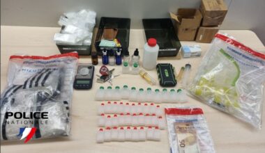 du bruit chez les voisins, un kilo de drogue chez lui