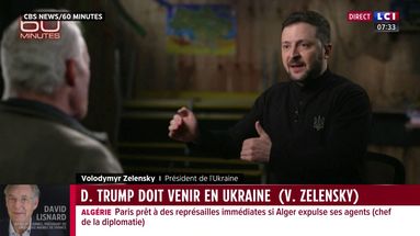 Guerre en Ukraine : Donald Trump "doit venir en Ukraine", affirme Zelensky