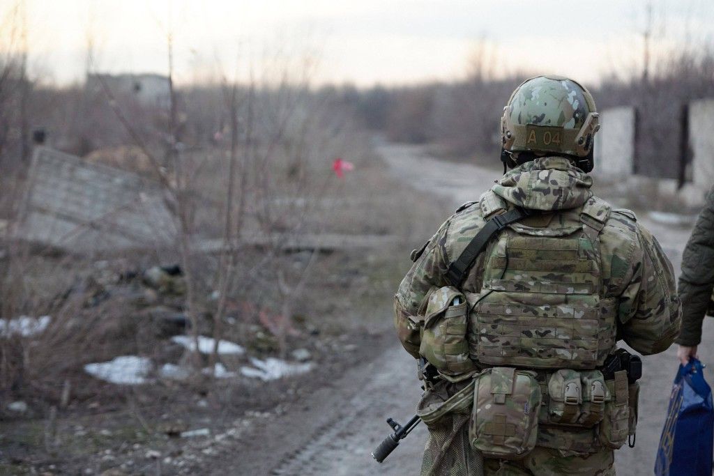 Un soldat russe. Photo © EPN/Newscom/SIPA