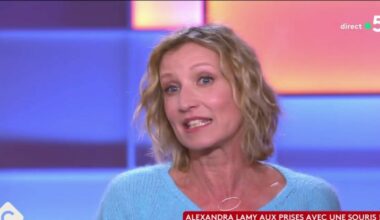 Alexandra Lamy raconte comment elle s'est fait expulser de son appartement à cause de sa fille Chloé Jouannet
