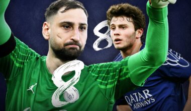 Arsenal - Paris-Saint-Germain (0-1) - Les notes du PSG : Gianluigi Donnarumma - Joao Neves, les anges gardiens