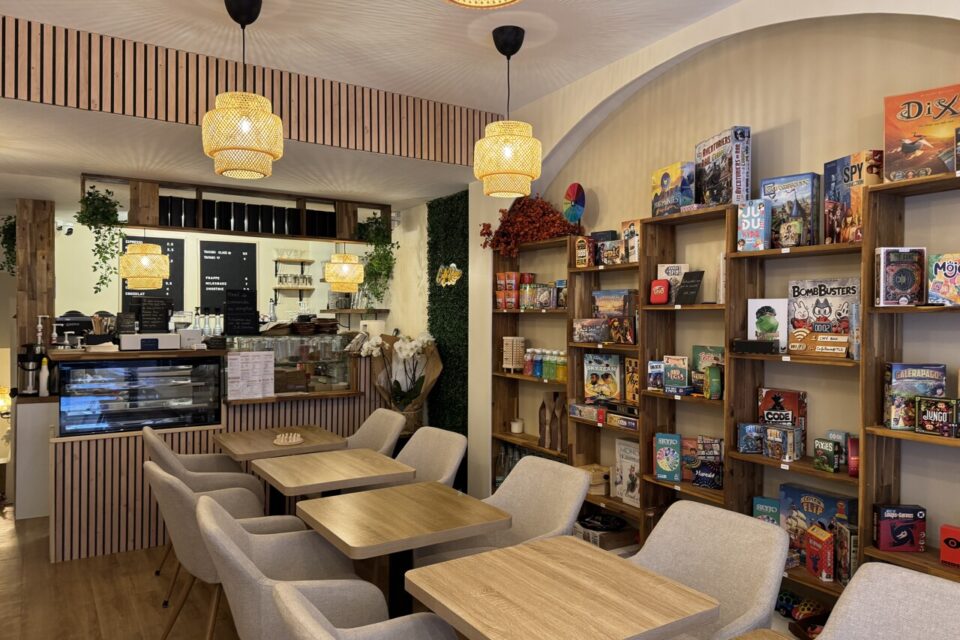 Un lieu qui allie coffee shop, jeux de société et taiyaki
