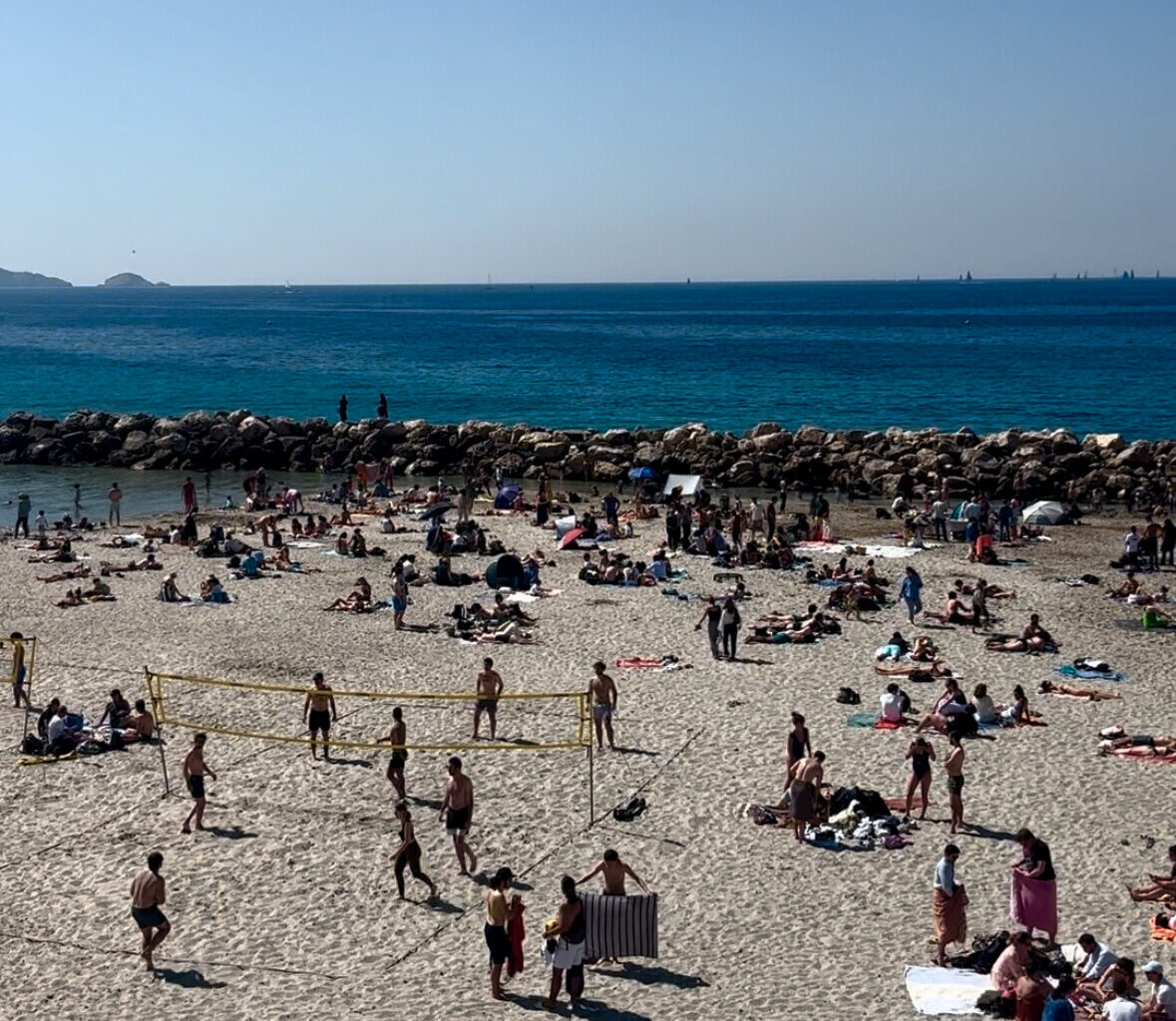 ces plages de Marseille déjà prises d'assaut