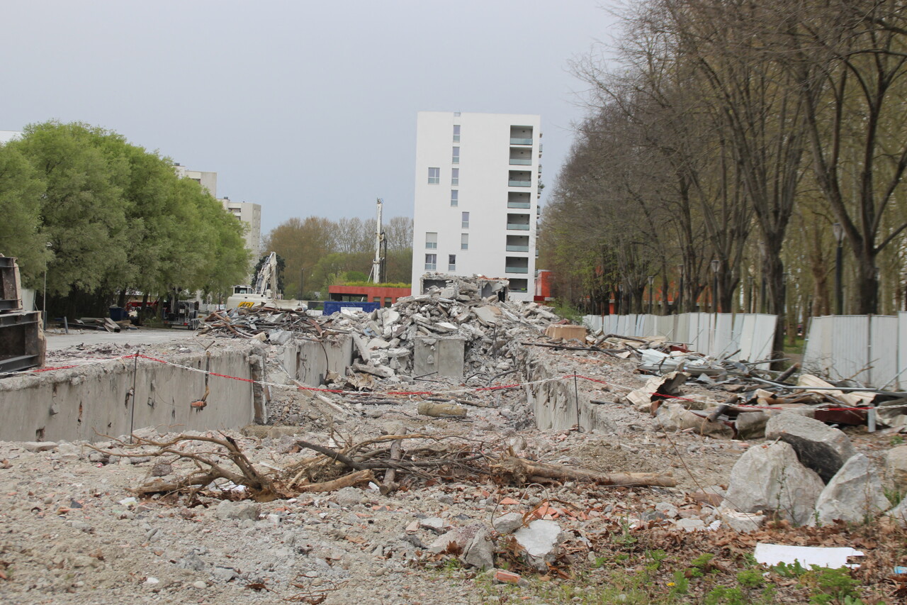sa disparition change la face de ce quartier