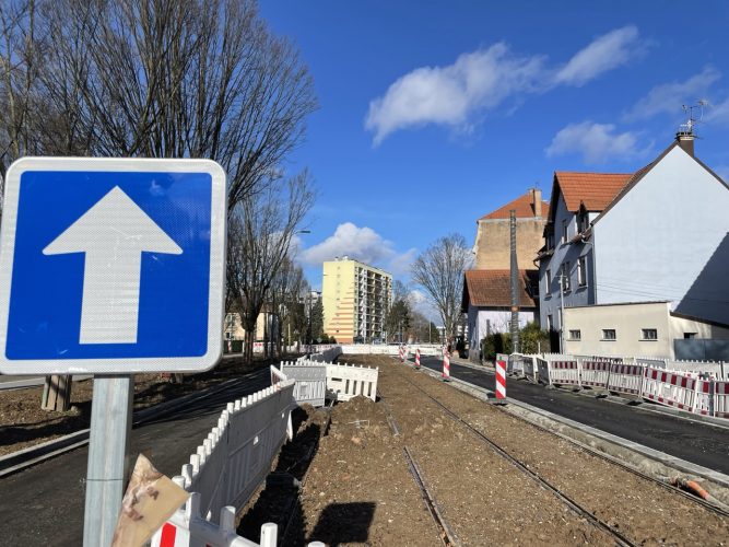chantier tram ouest