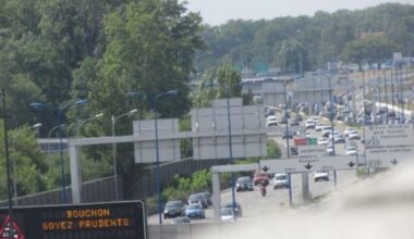un accident sur le périphérique, voici où la circulation est la plus difficile