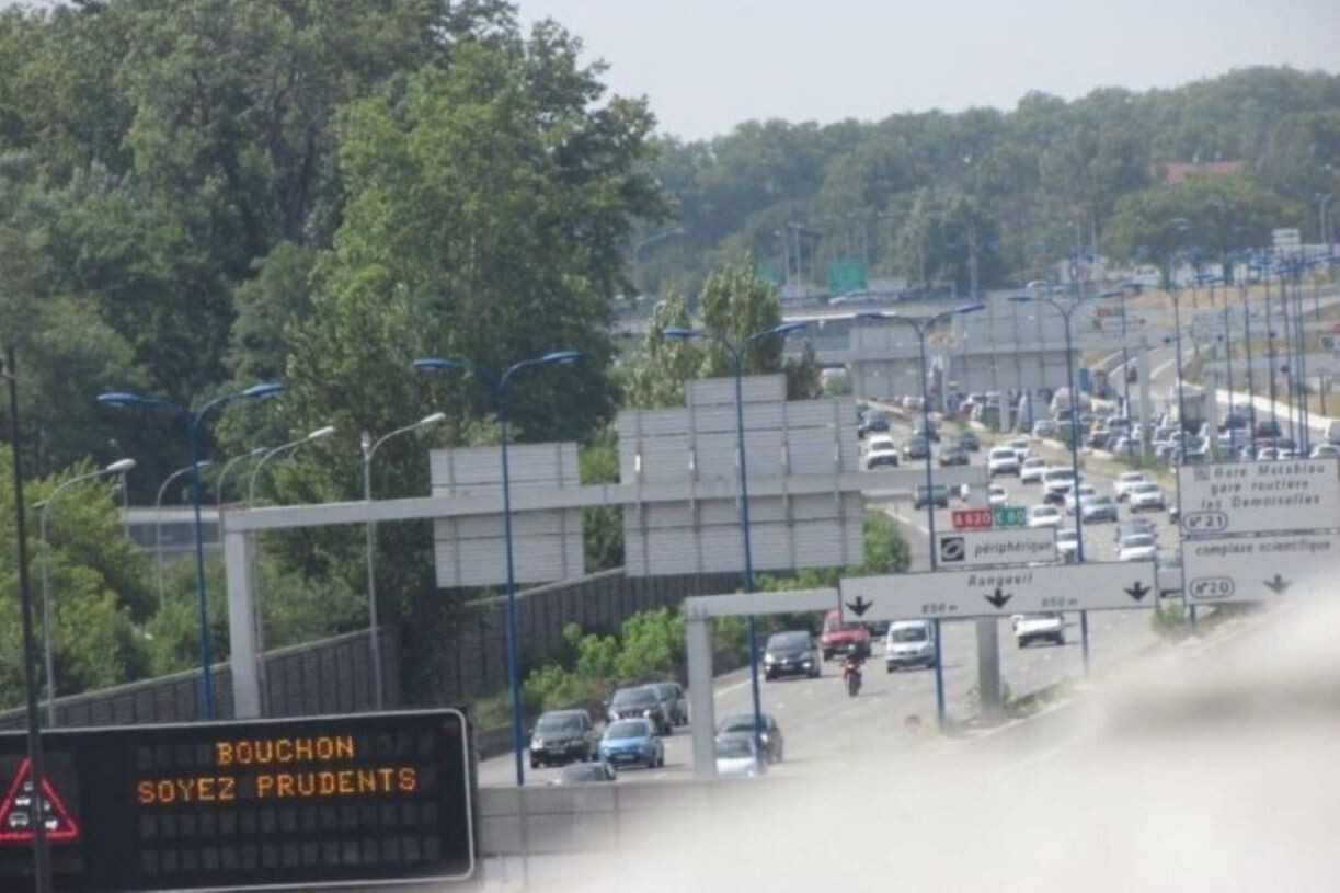 un accident sur le périphérique, voici où la circulation est la plus difficile