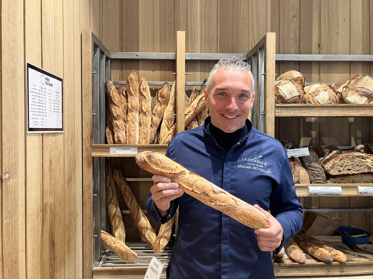 pour la deuxième fois, La Parisienne produit la meilleure baguette de Paris
