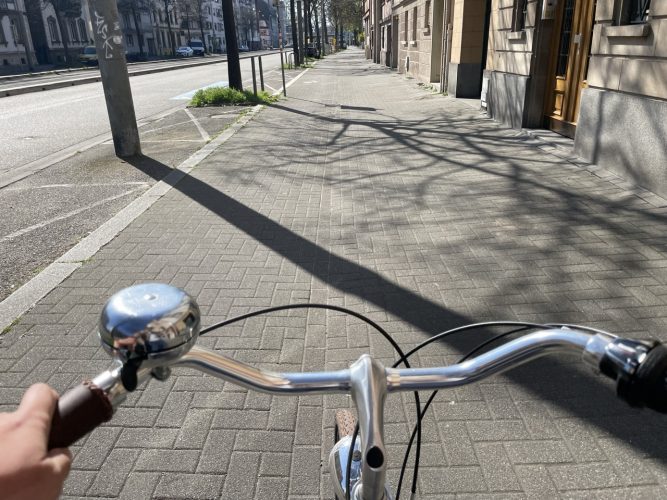 colmarienne neudorf piste cyclable