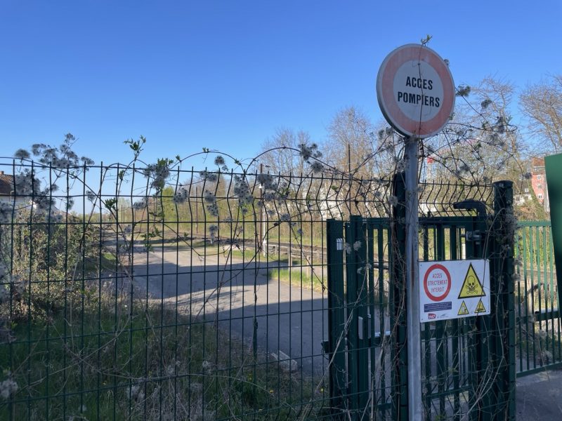 voie ferrée passerelle cyclable koenigshoffen