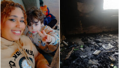 cette maman de trois enfants a tout perdu dans l'incendie de son logement
