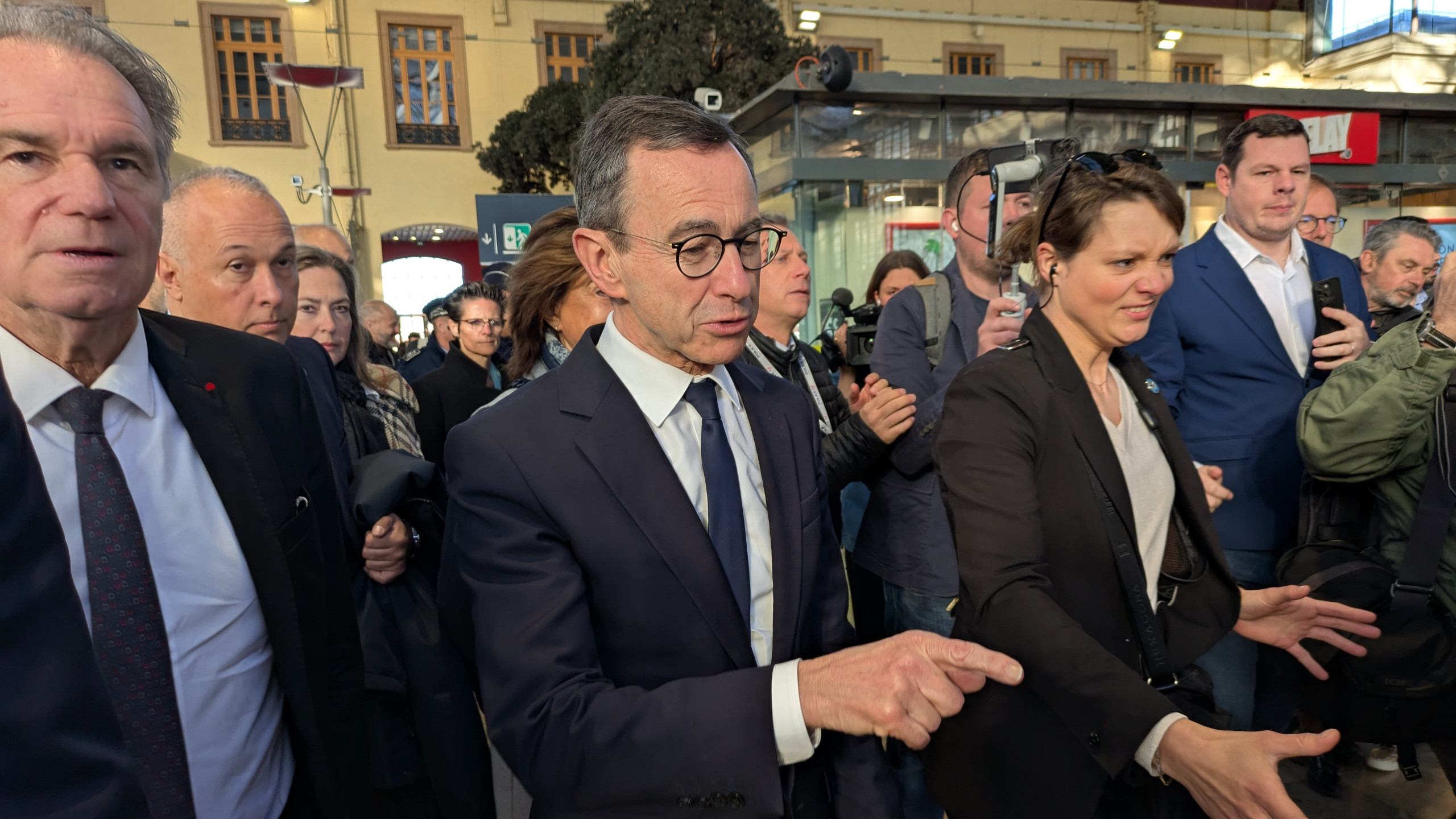 © S. A. - Le ministre de l'Intérieur, Bruno Retailleau, était à Marseille ce 24 avril pour présenter sa méthode en matière de sécurité.