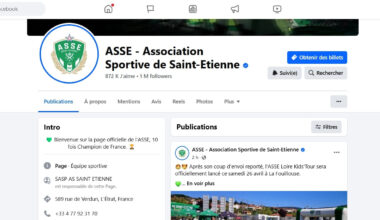 © Capture d'écran - L'AS Saint-Etienne assure désormais la modération de ses comptes sur les réseaux sociaux.
