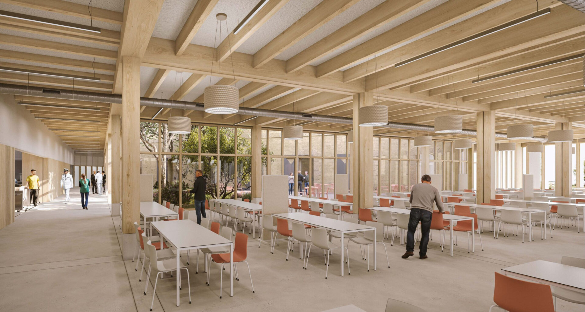 © Ailleurs Studio - L'espace comprendra également un patio central.