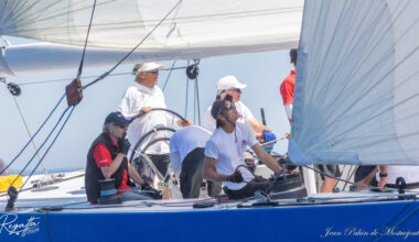 © Jean Pahin de Mostuéjouls - Toulon Provence Regatta - Un équipage de l'édition 2024 de la régate mythique.
