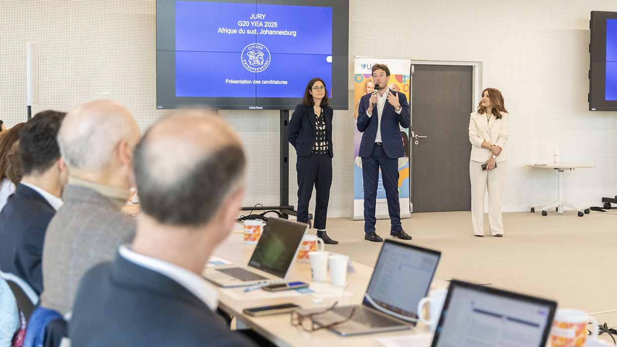 © DR - L'Urssaf a participé à la sélection des jeunes entrepreneurs qui participeront au G20 Young Entrepreneurs’ Alliance.