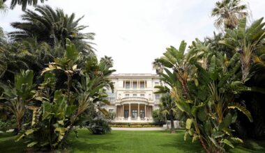 Classé "Monument historique", le jardin de cette emblématique Villa de Nice labellisé "Jardin remarquable"