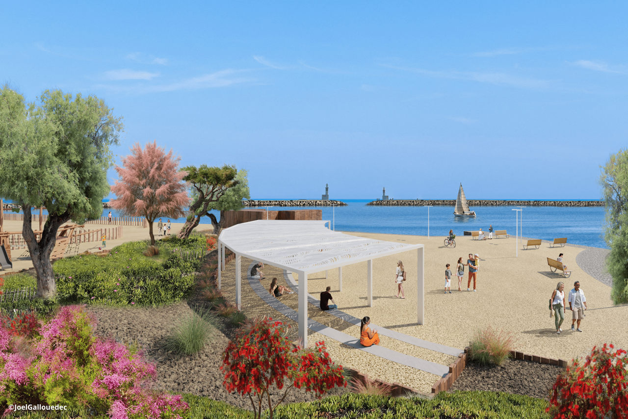 Un nouvel espace de détente en harmonie avec l’environnement.