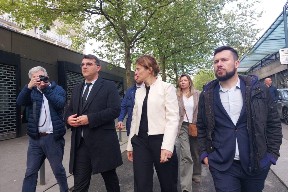 Charles Compagnon et Nicolas Boucher sont revenus sur la fusillade à laquelle ils ont assisté, auprès de la ministre déléguée Juliette Méadel.
