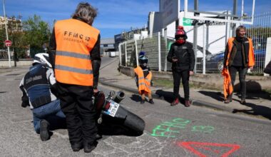 À Marseille, l'opération nids-de-poule de Pâques des motards en colère