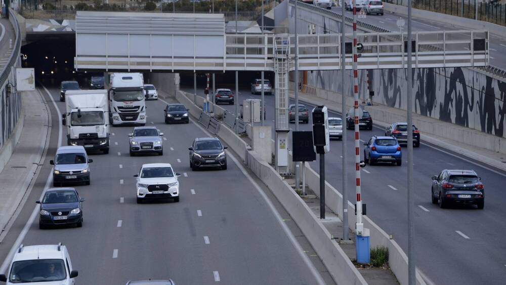 la L2 fermée en direction d'Aix en raison d'un accident impliquant 3 véhicules