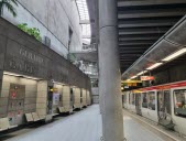 La station gare de Vaise - Gérard Collomb. Photo Régis Barnes