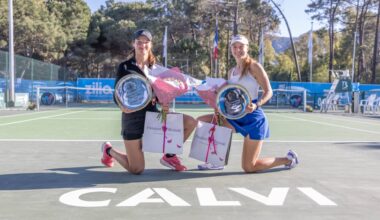 le titre pour Karatancheva et Zaar dans le tableau double du Ladies Open de Calvi