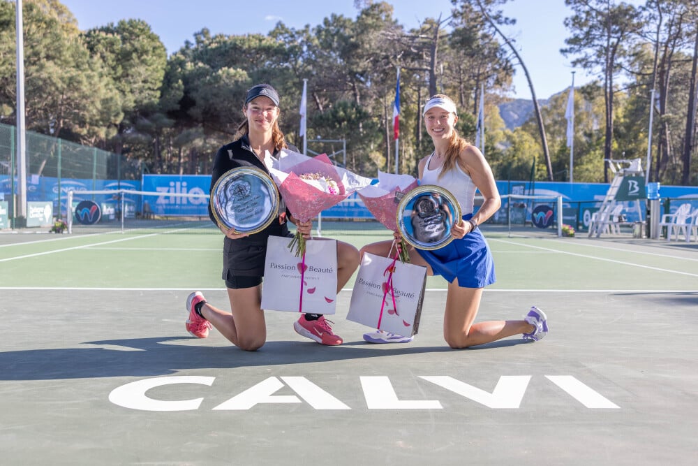 le titre pour Karatancheva et Zaar dans le tableau double du Ladies Open de Calvi
