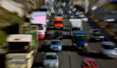 une voiture en panne provoque un fort bouchon à la sortie de Marseille
