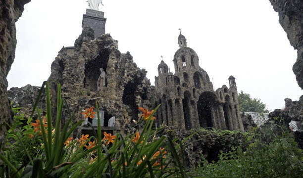 Le jardin de rocailles à l'Ermitage. Photo Pierre Augros