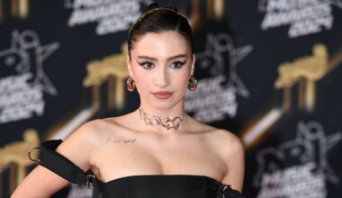 Lénie (Danse avec les stars) "escortée par un garde du corps", car victime du même "fan fou" que Kelly Vedovelli