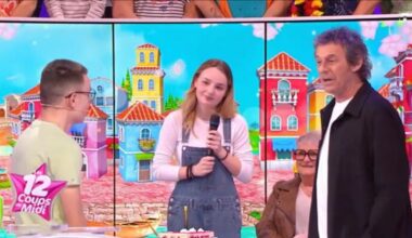 Pourquoi Angèle, la petite sœur d'Émilien, a-t-elle dû attendre avant de venir sur le plateau ?