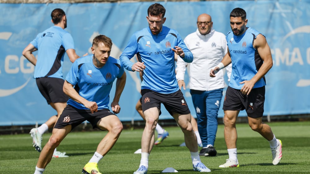 OM. Un dernier entraînement à La Commanderie avant de s'envoler pour Rome