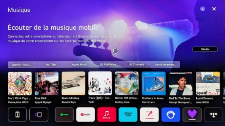LG OLED55G5 // Source : Sylvain Pichot / Frandroid