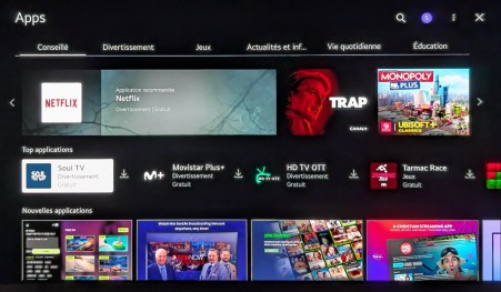 LG OLED55G5 // Source : Sylvain Pichot / Frandroid