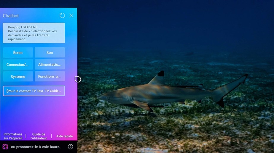 LG OLED55G5 // Source : Sylvain Pichot / Frandroid