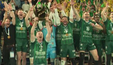 l'équipe de volley de Tourcoing remporte sa deuxième Coupe de France