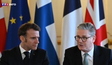 EN DIRECT - Droits de douane : "Une guerre commerciale n'est dans l'intérêt de personne", préviennent Macron et Starmer