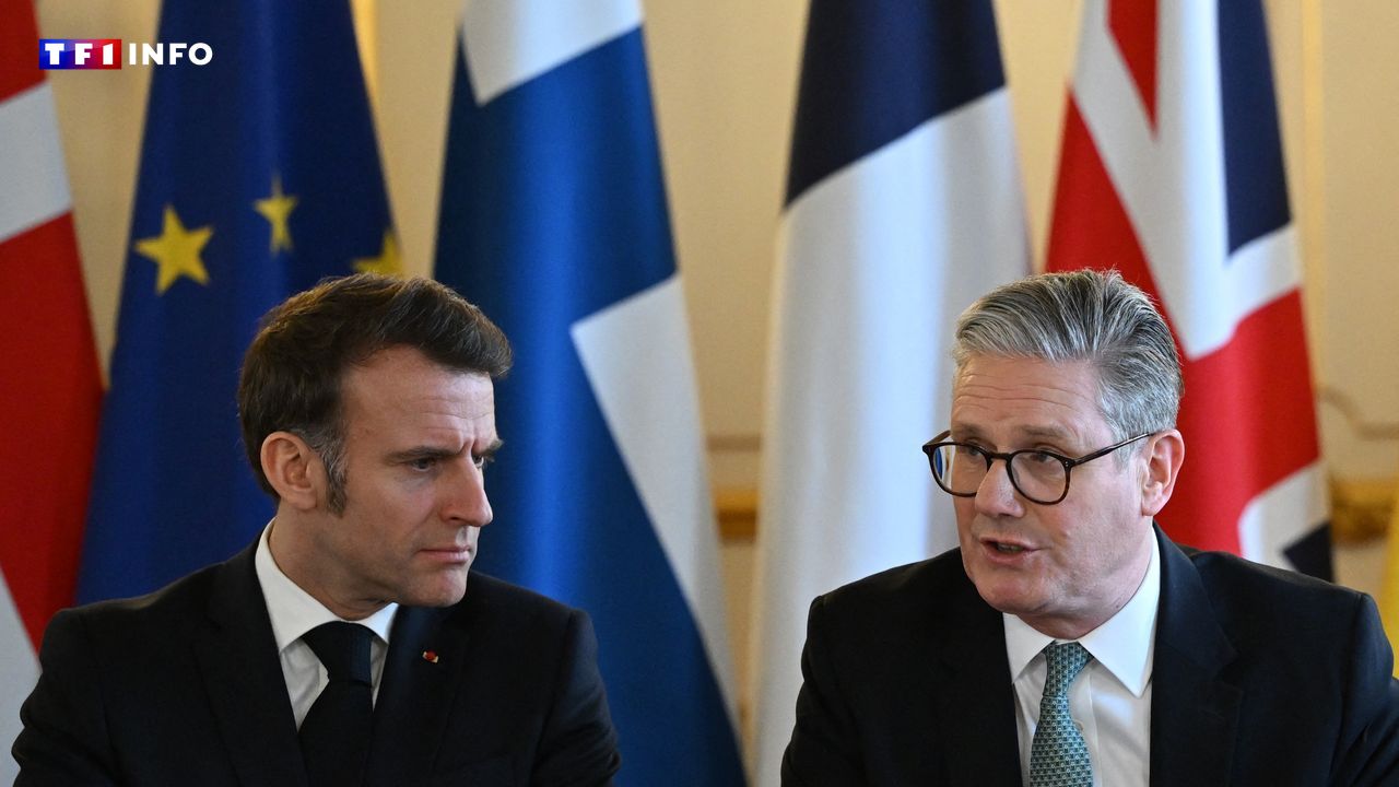 EN DIRECT - Droits de douane : "Une guerre commerciale n'est dans l'intérêt de personne", préviennent Macron et Starmer