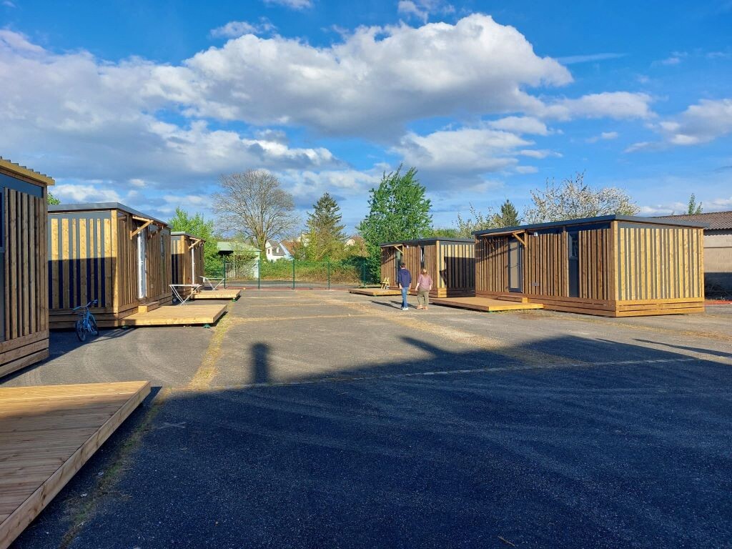 c'est quoi ces mini maisons installées dans le quartier de la Robertsau ?